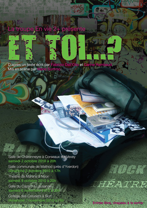 Affiche spectacle Et toi...?