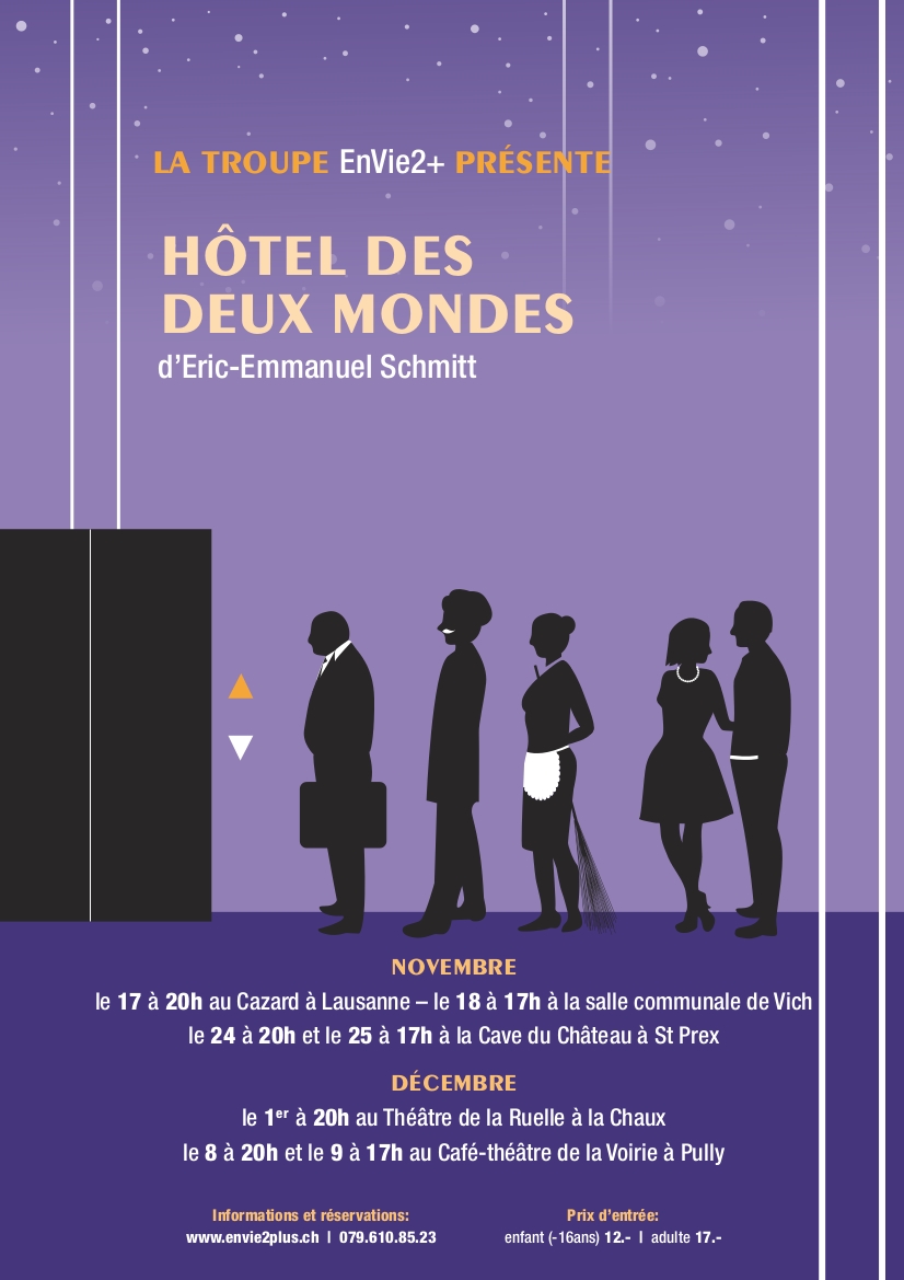 Affiche du spectacle Hôtel des Deux Mondes