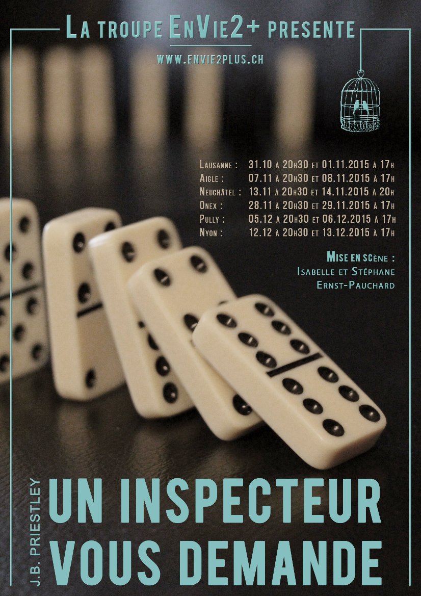 Affiche Un inspecteur vous demande