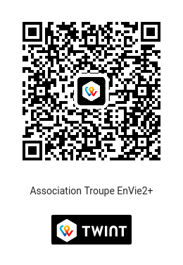 QR-code pour paiement par Twint